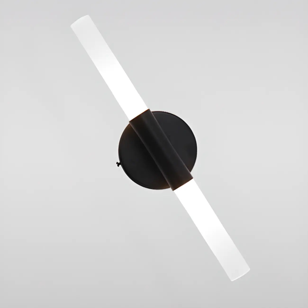 Modern Gold Cylinder Vanity Light for Bathroom