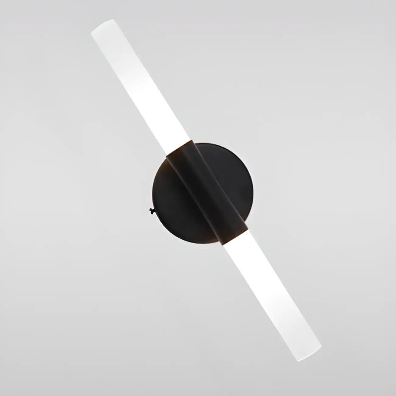 Modern Gold Cylinder Vanity Light for Bathroom