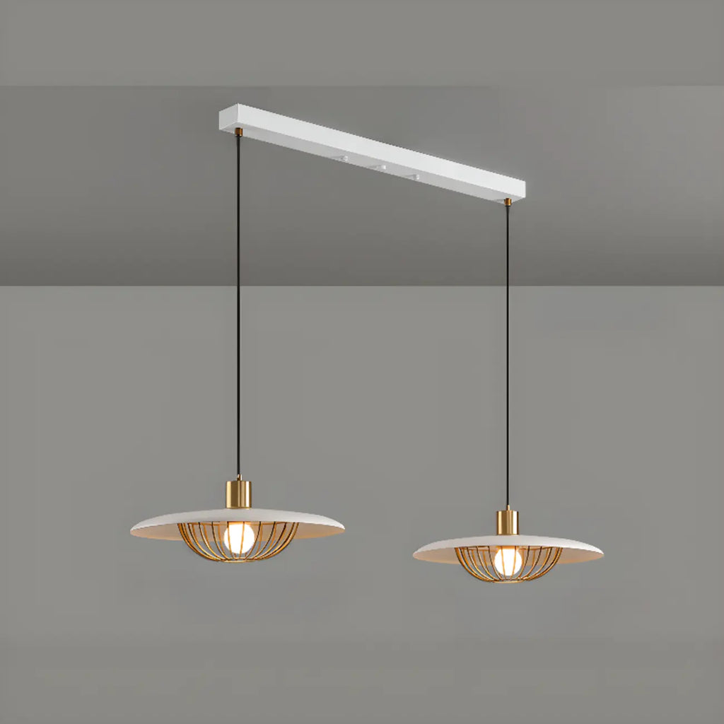 Modern Black Metal Island Pendant Light for Kitchen