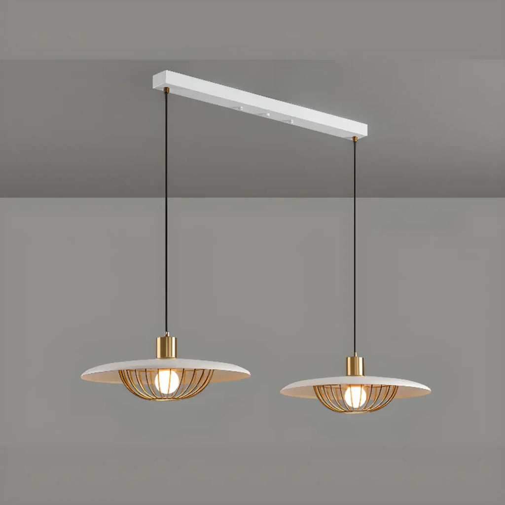 Modern Black Metal Island Pendant Light for Kitchen