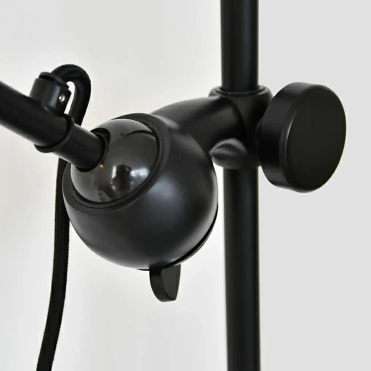 Industrial Cone-Shaped Swing Arm Wall Light for Bedroom