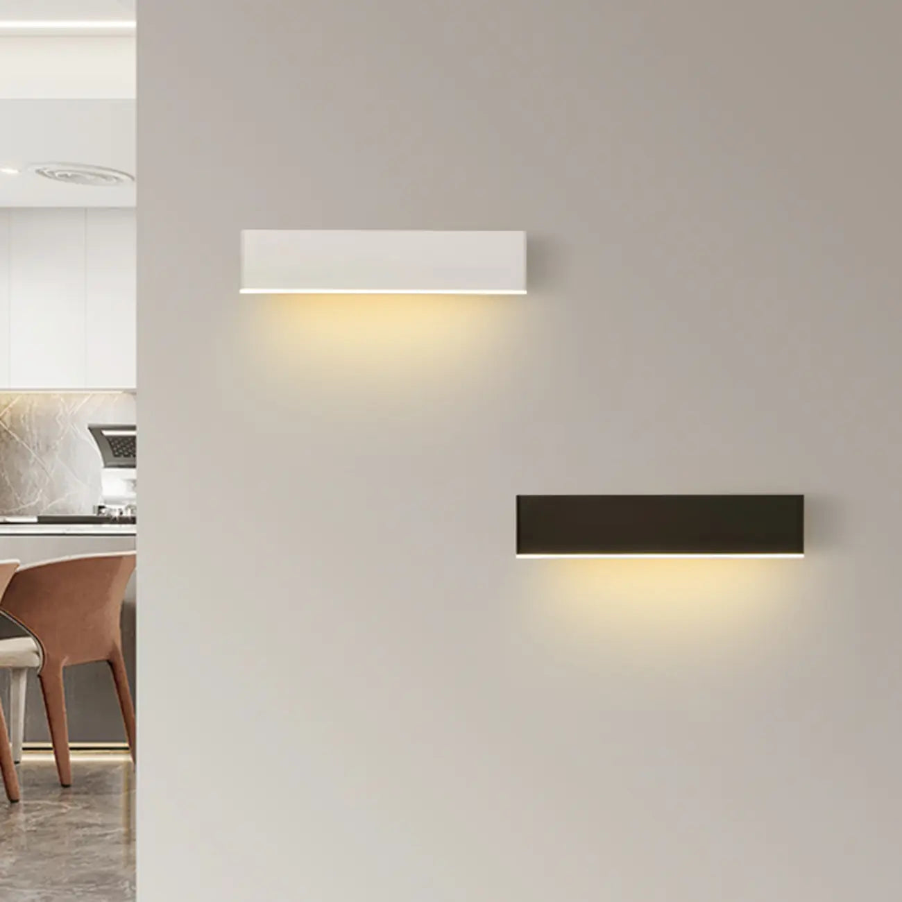 Modern Simple Linear Third Gear Adjustable Wall Sconce