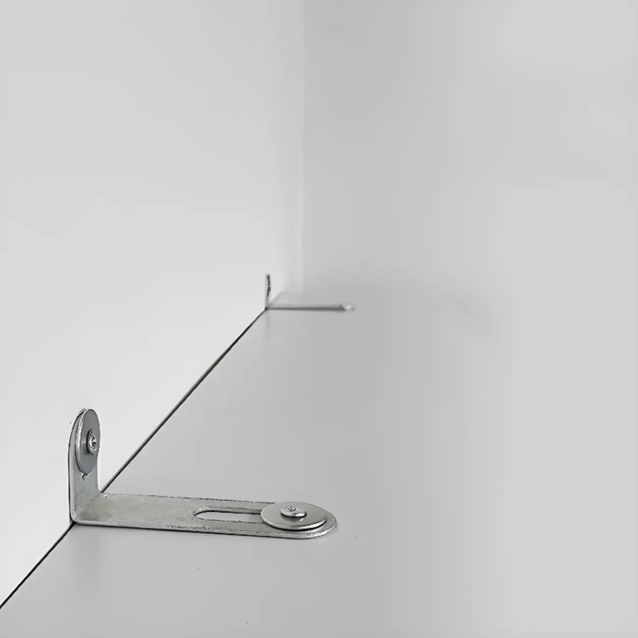 Hallway White Tall Wood Drop-Front Shoe Storage