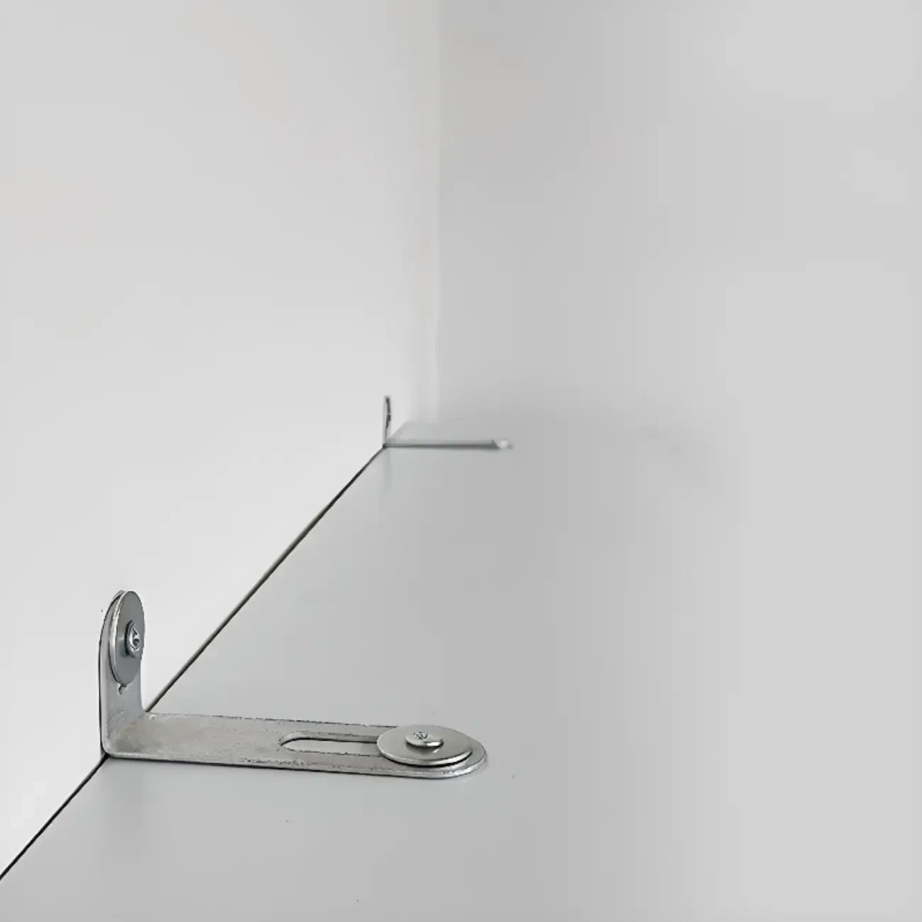 Hallway White Tall Wood Drop-Front Shoe Storage