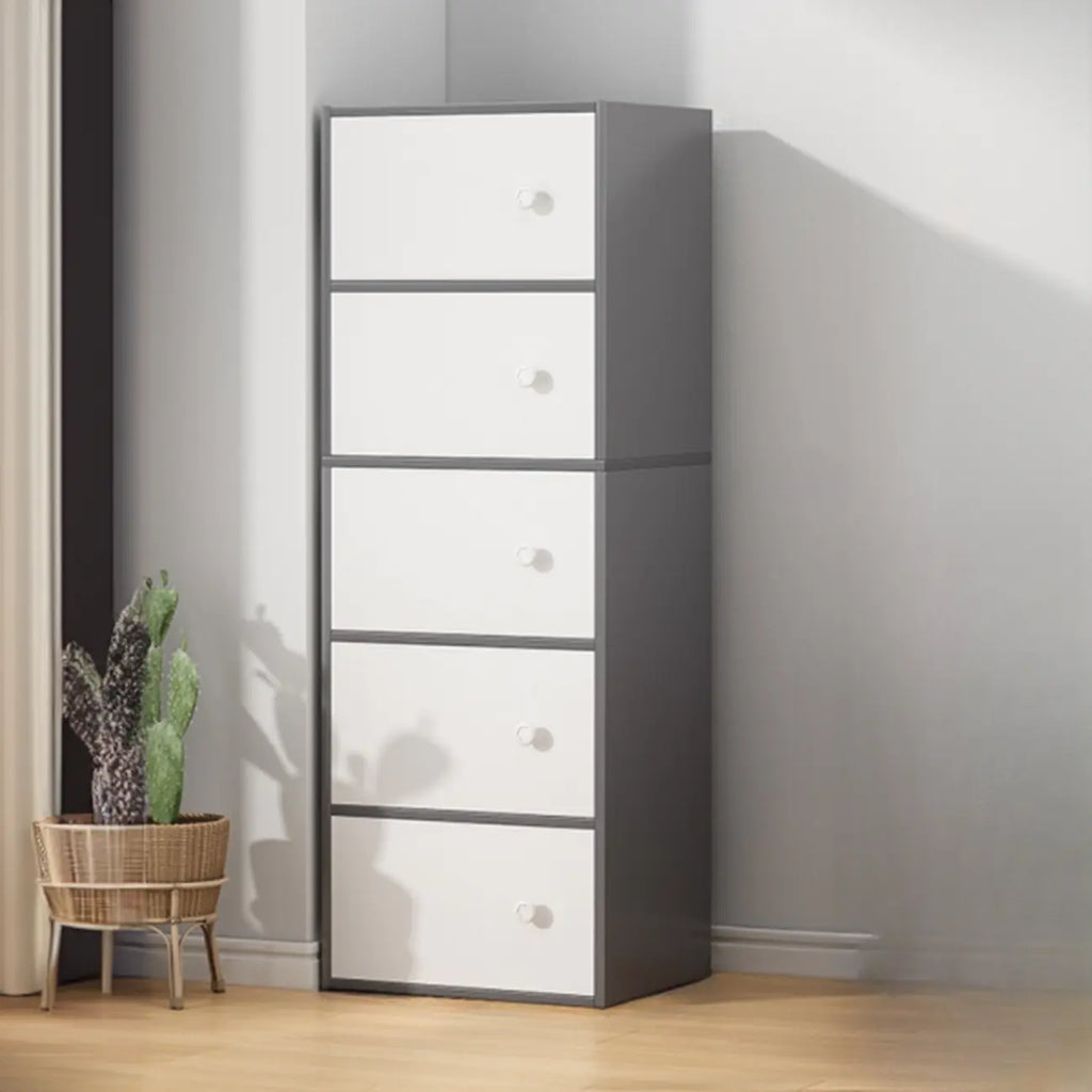 Minimalist Wooden Space-saving Storage Cabinet for Bedroom
