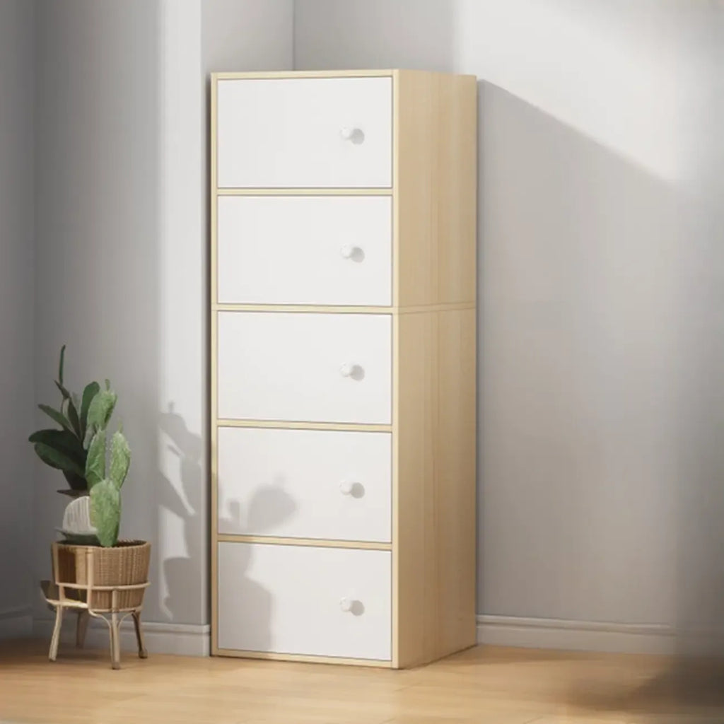 Minimalist Wooden Space-saving Storage Cabinet for Bedroom