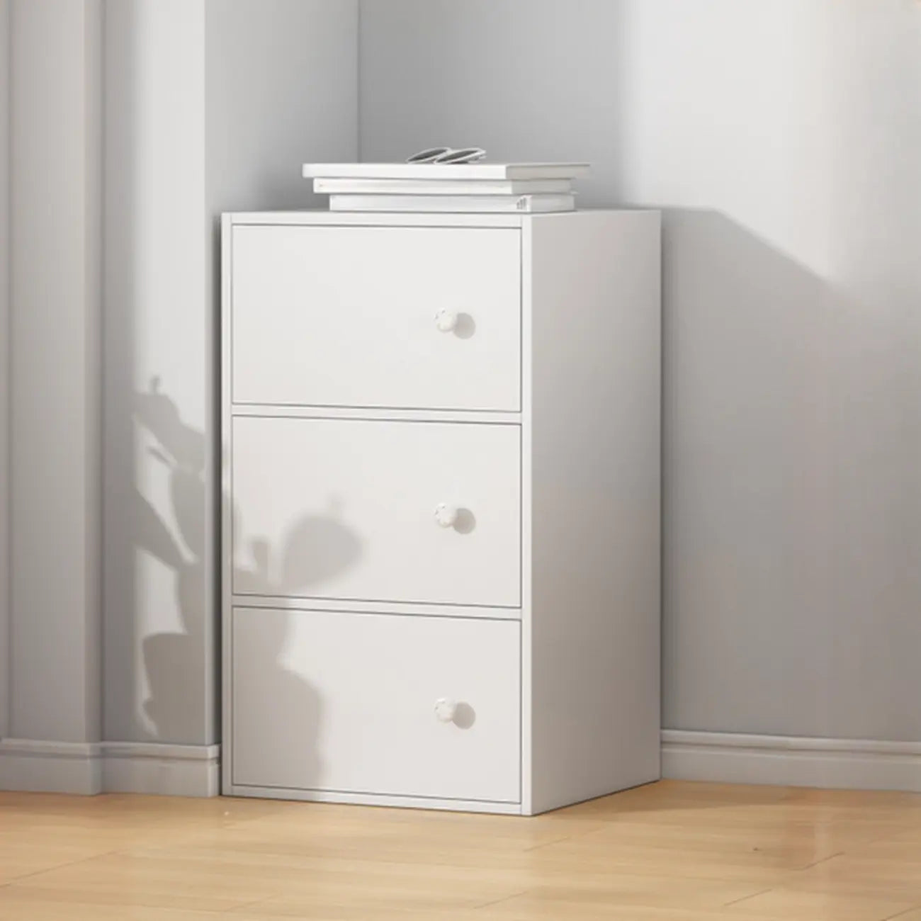 Minimalist Wooden Space-saving Storage Cabinet for Bedroom