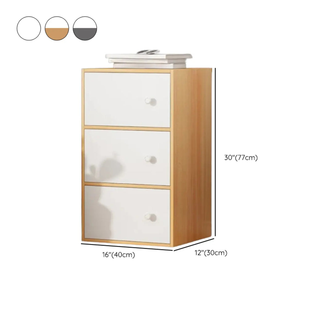 Minimalist Wooden Space-saving Storage Cabinet for Bedroom