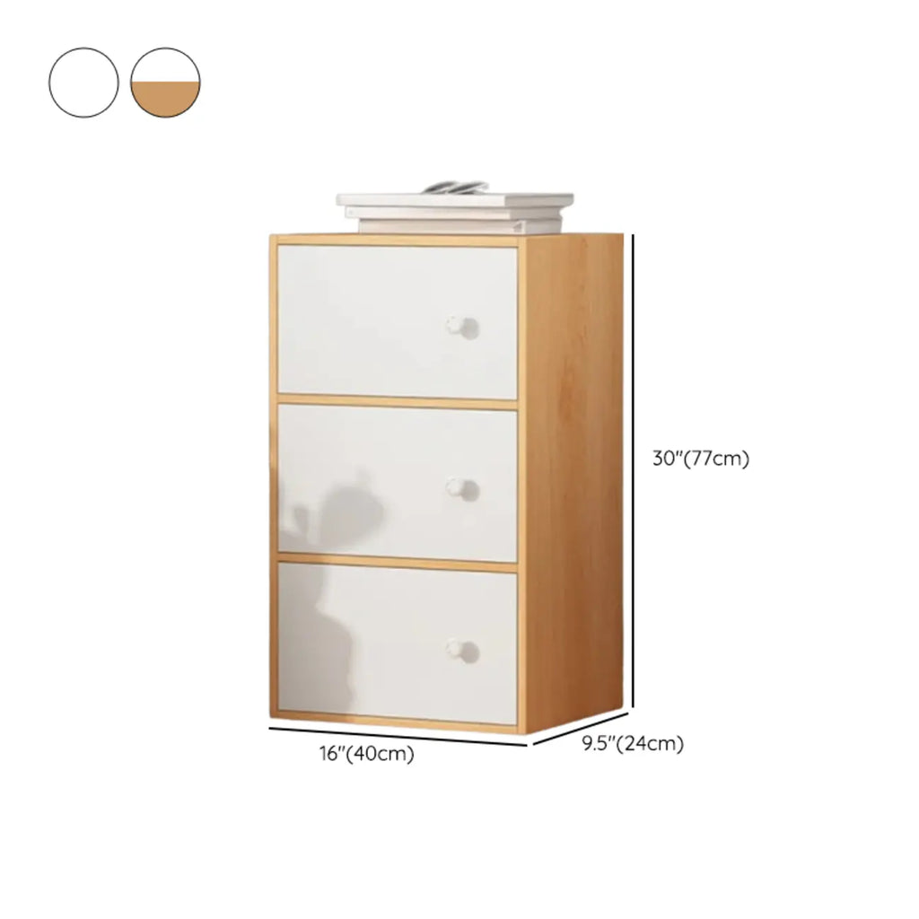 Minimalist Wooden Space-saving Storage Cabinet for Bedroom