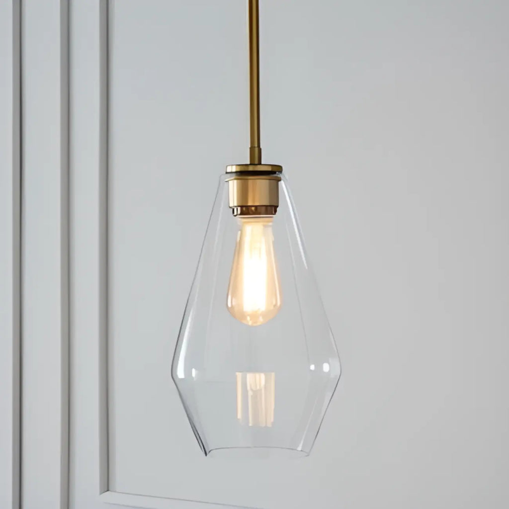 Modern Glass Pendant Lighting for Kitchen Island