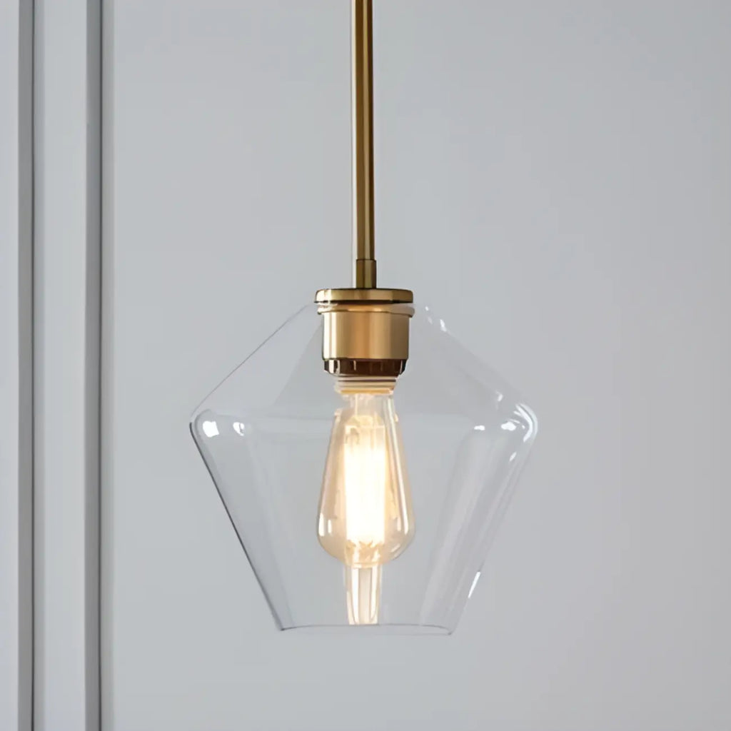 Modern Glass Pendant Lighting for Kitchen Island