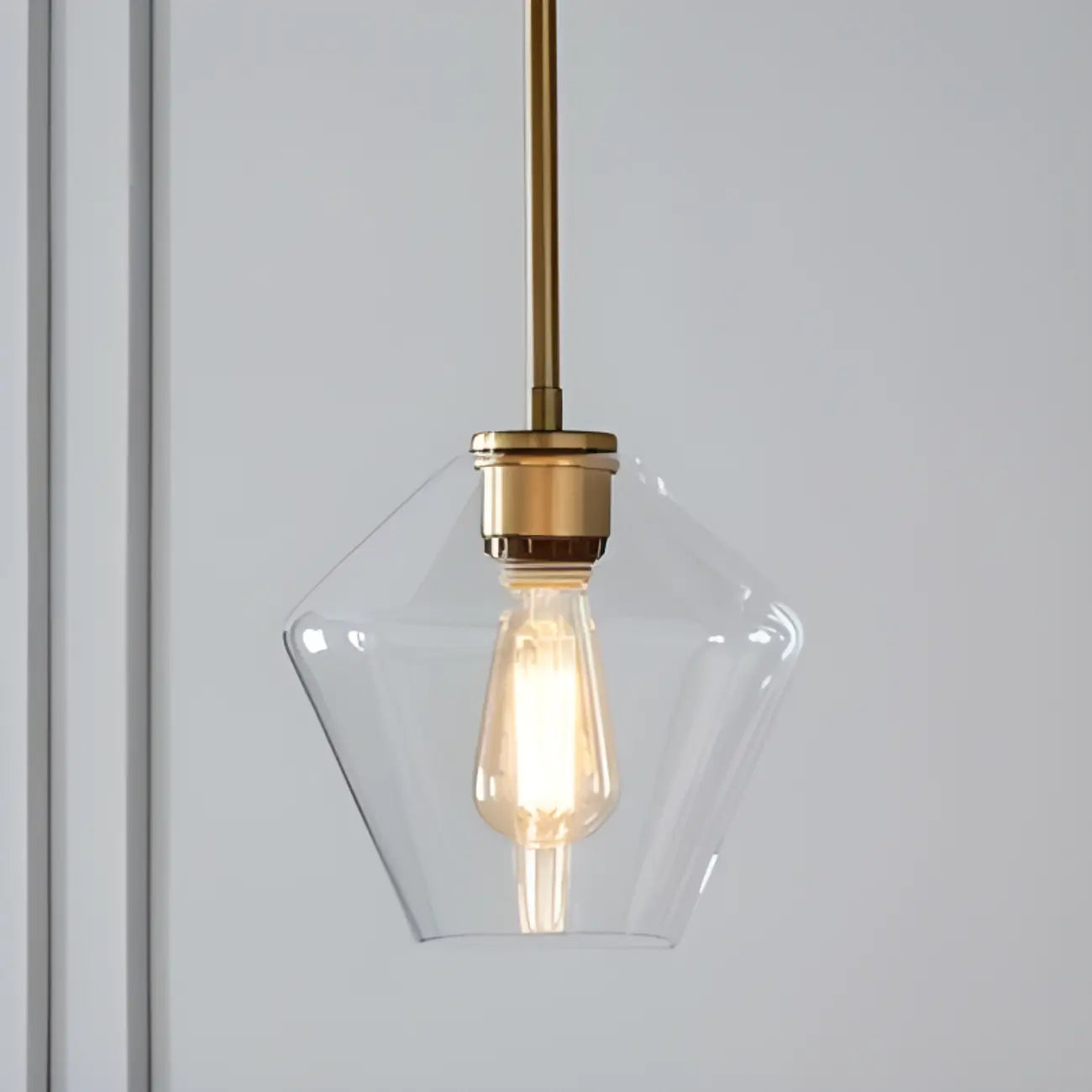 Modern Glass Pendant Lighting for Kitchen Island