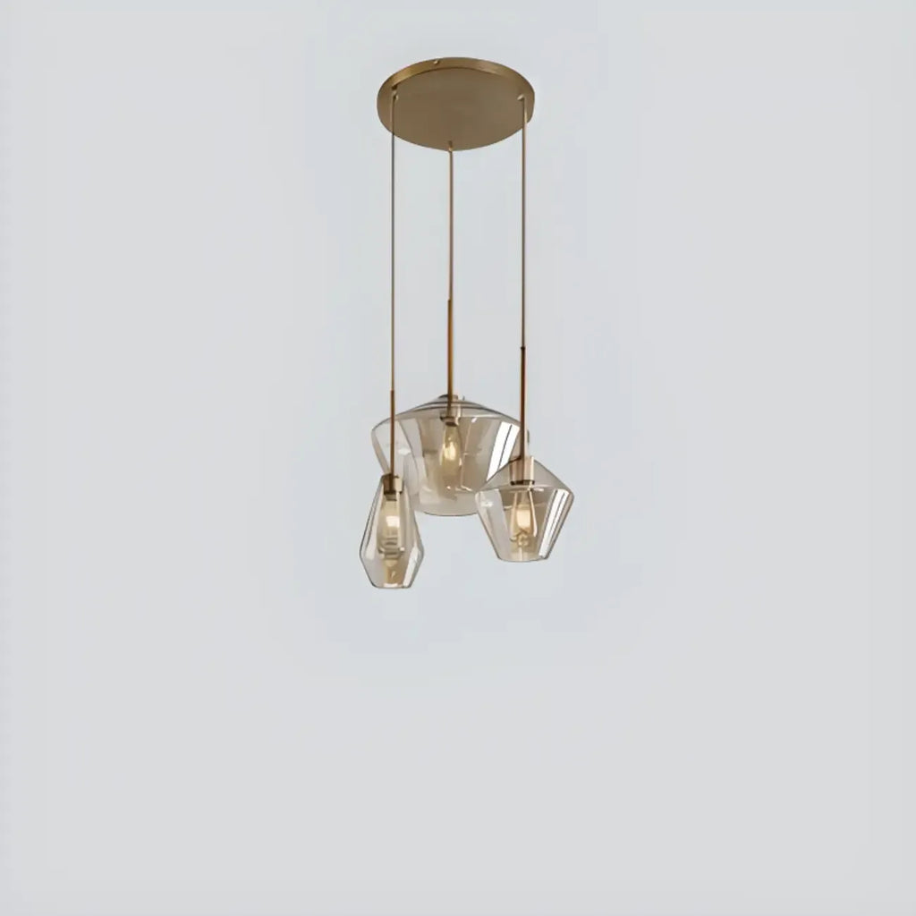 Modern Glass Pendant Lighting for Kitchen Island