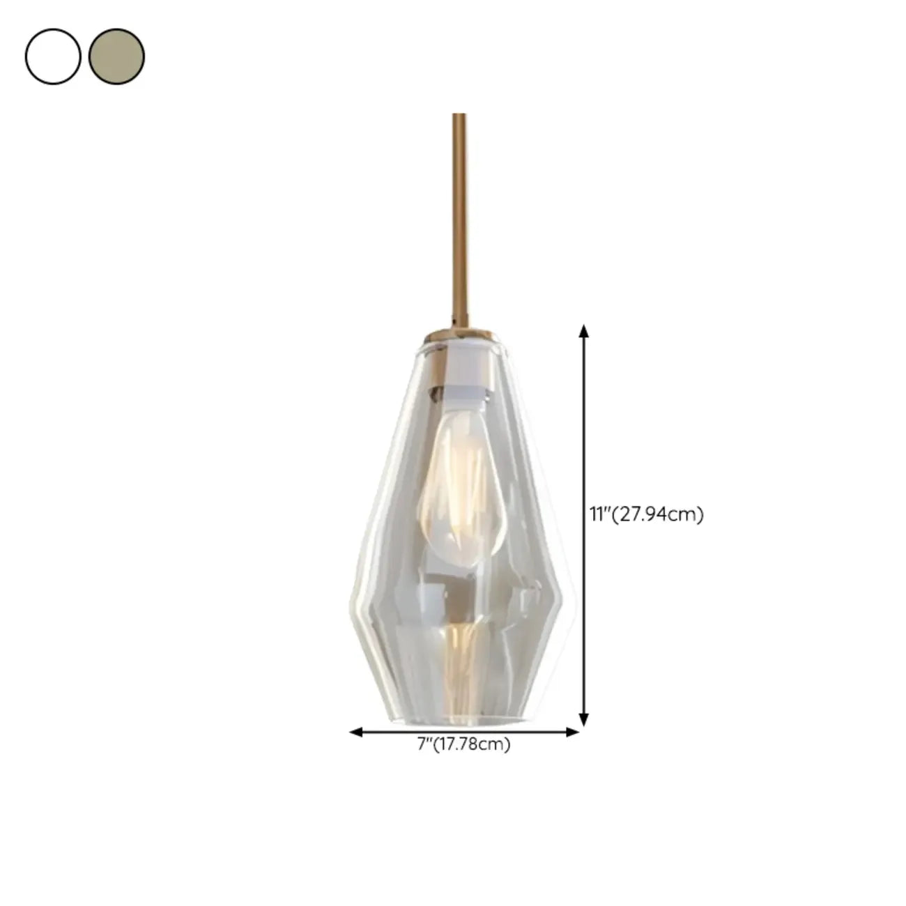 Modern Glass Pendant Lighting for Kitchen Island