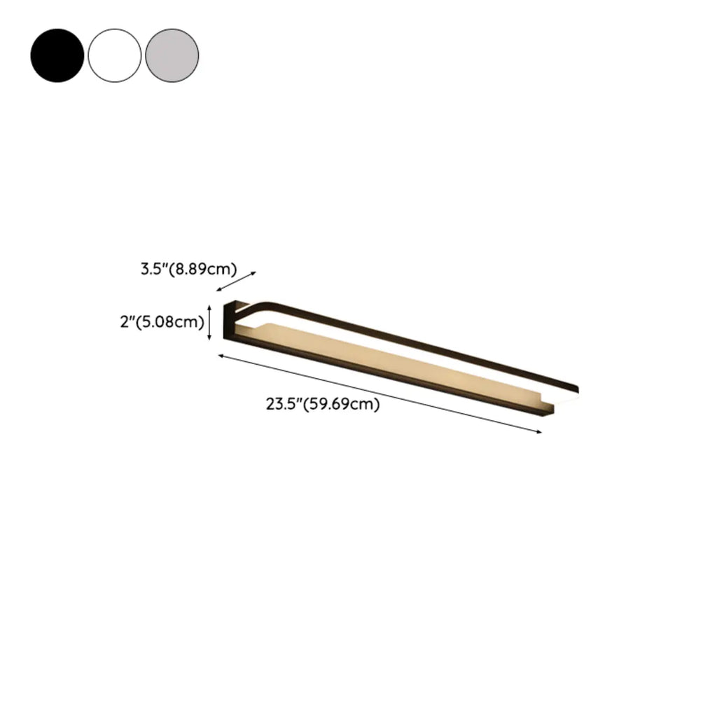 Modern Metal LED Bathroom Vanity Light Fixtures