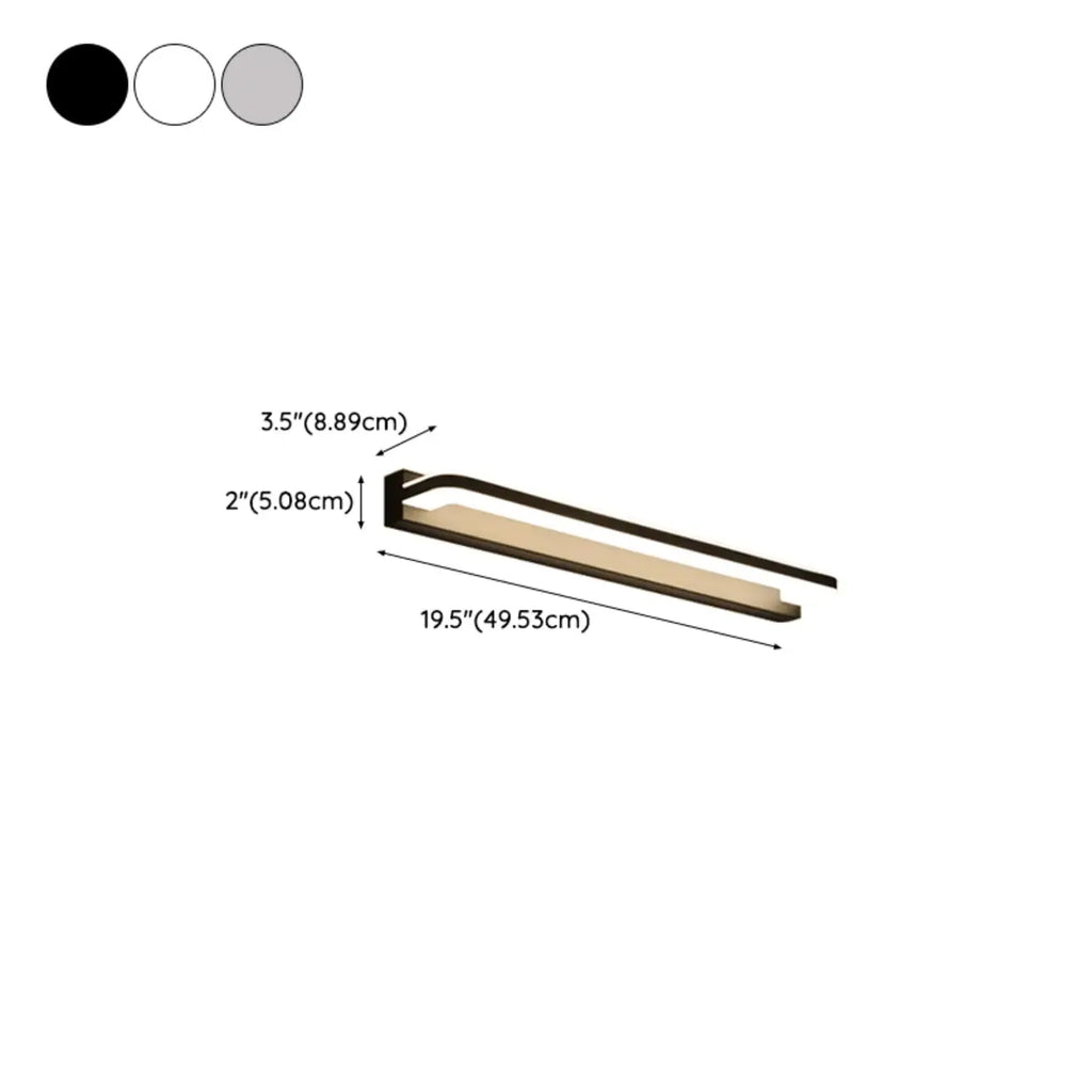 Modern Metal LED Bathroom Vanity Light Fixtures