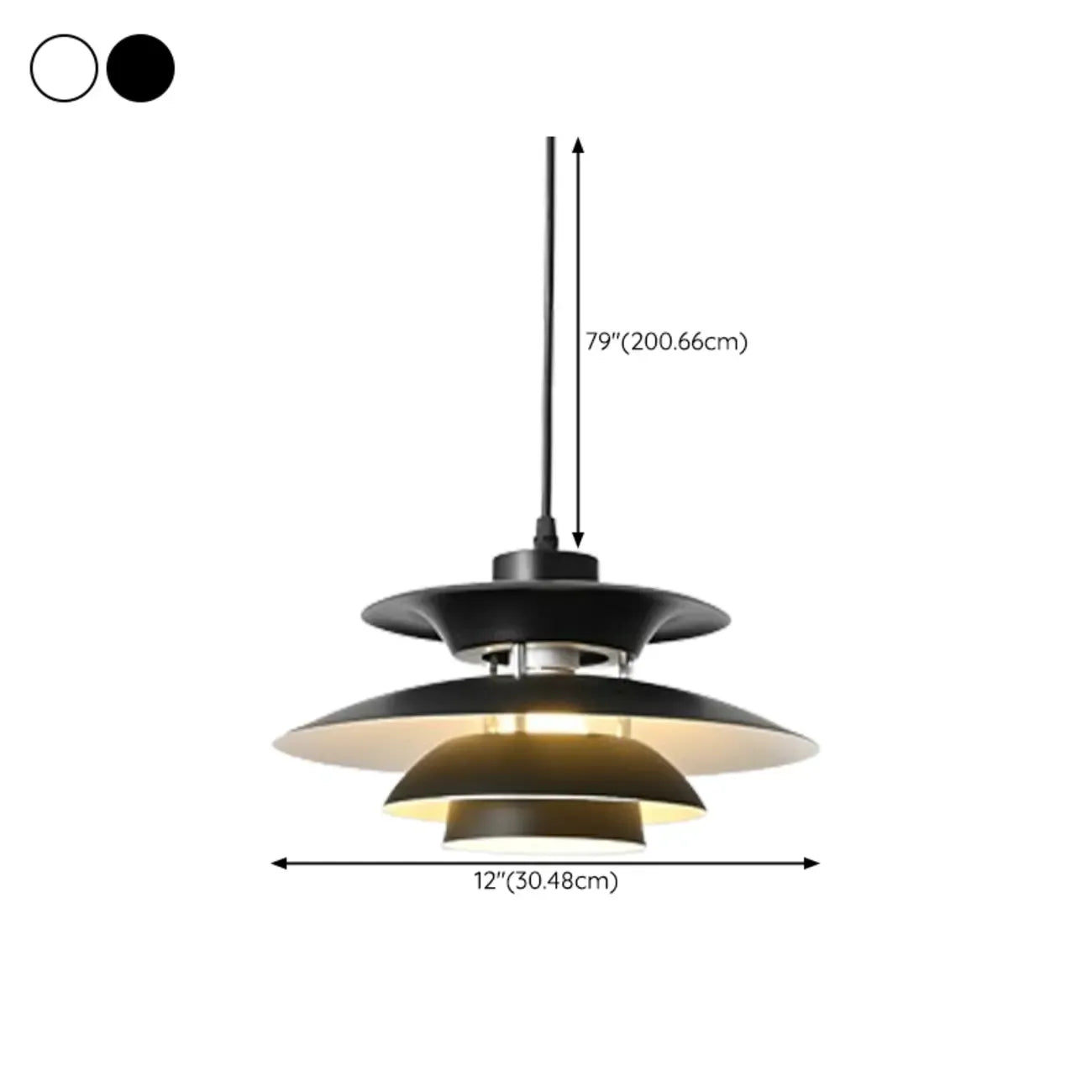 Modern Mini Tiered LED Pendant Light for Kitchen Island