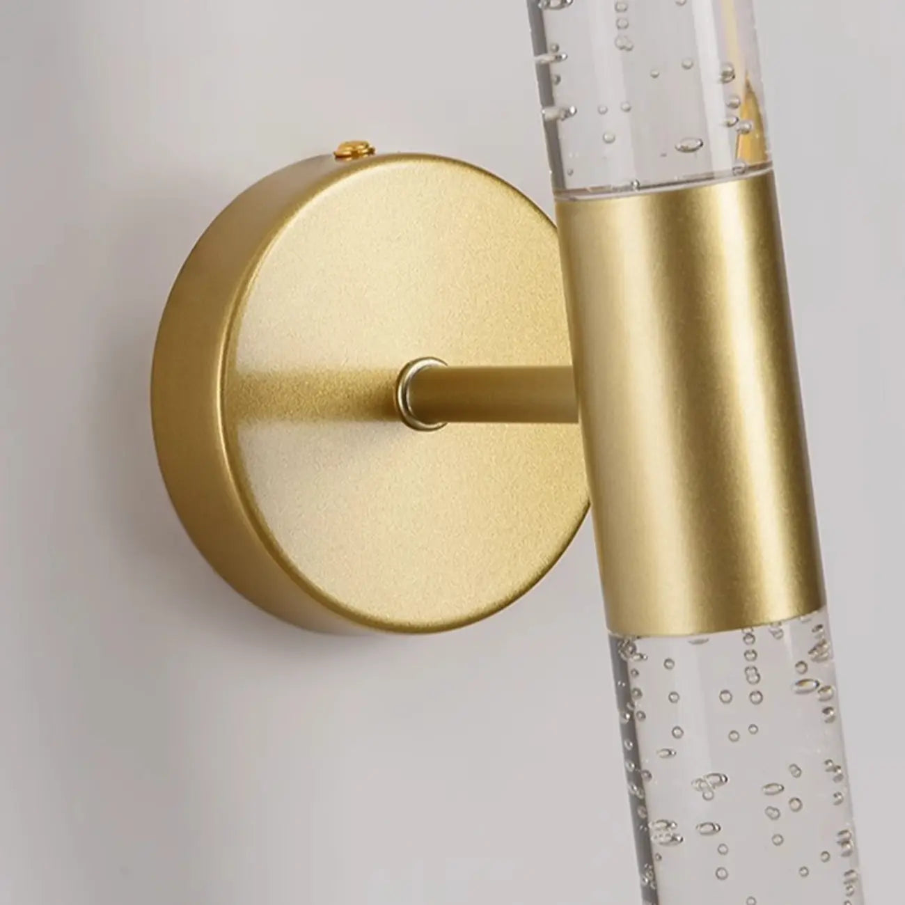 Modern 2-Light Acrylic Dreamy Cylinder Wall Sconce