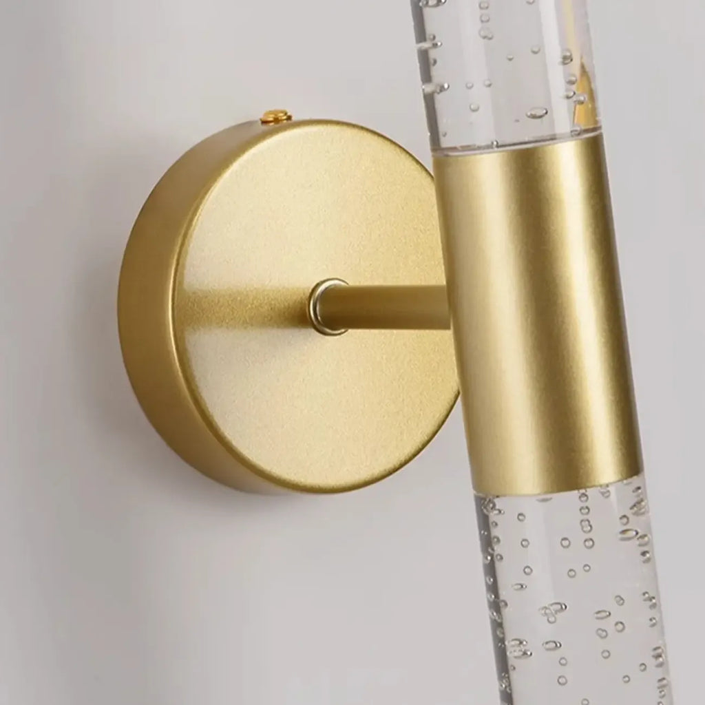 Modern 2-Light Acrylic Dreamy Cylinder Wall Sconce