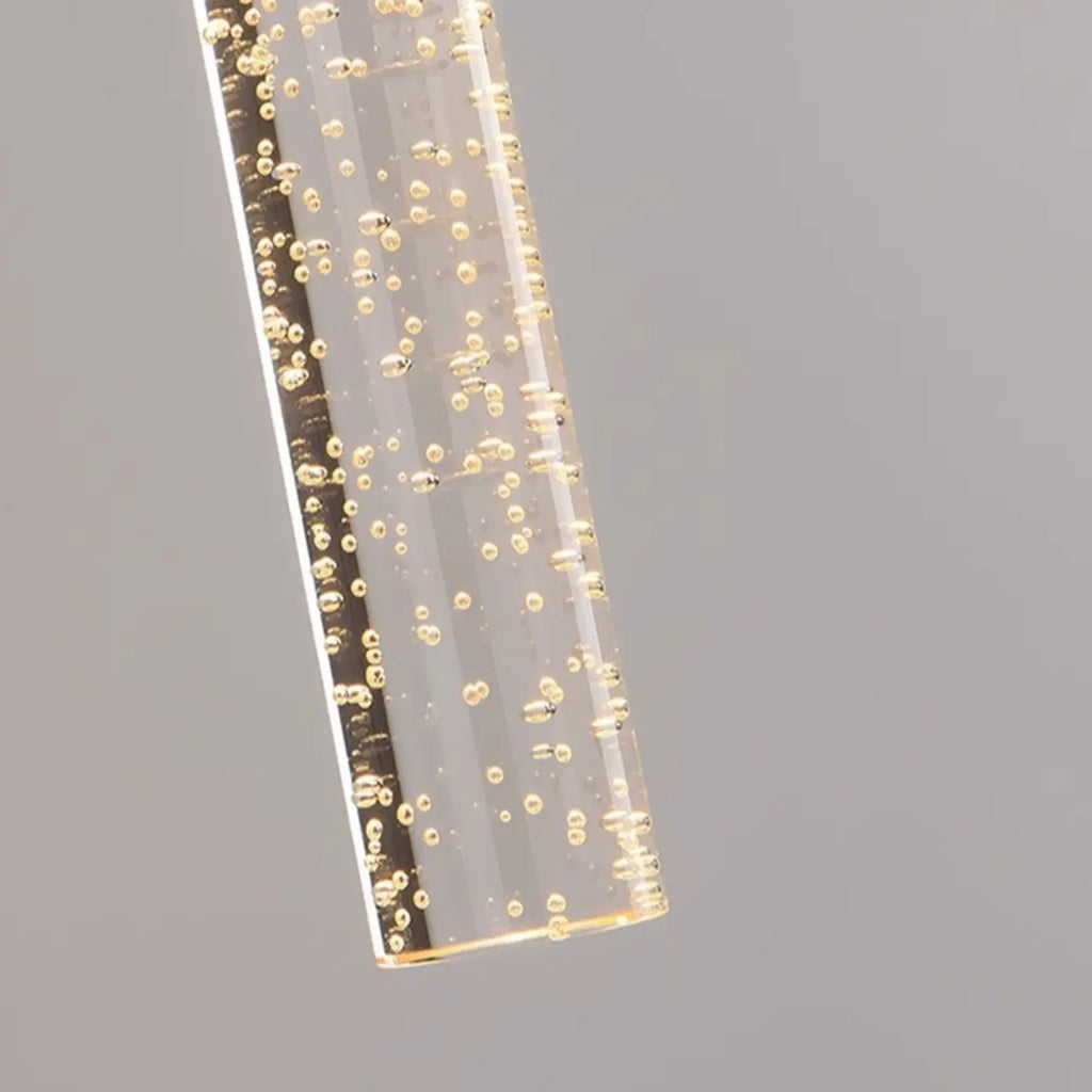 Modern 2-Light Acrylic Dreamy Cylinder Wall Sconce