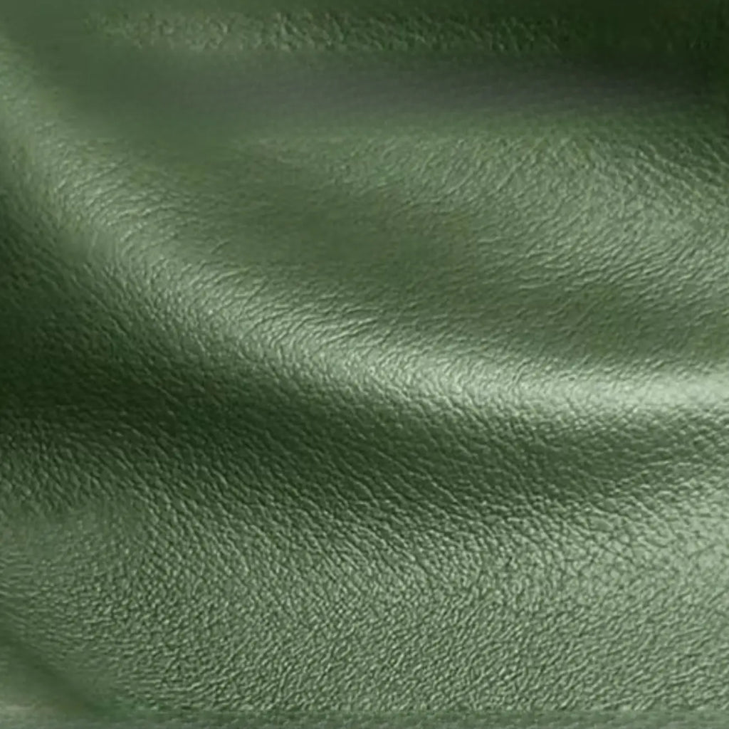 Modern Brown Leather Swivel Office Chair