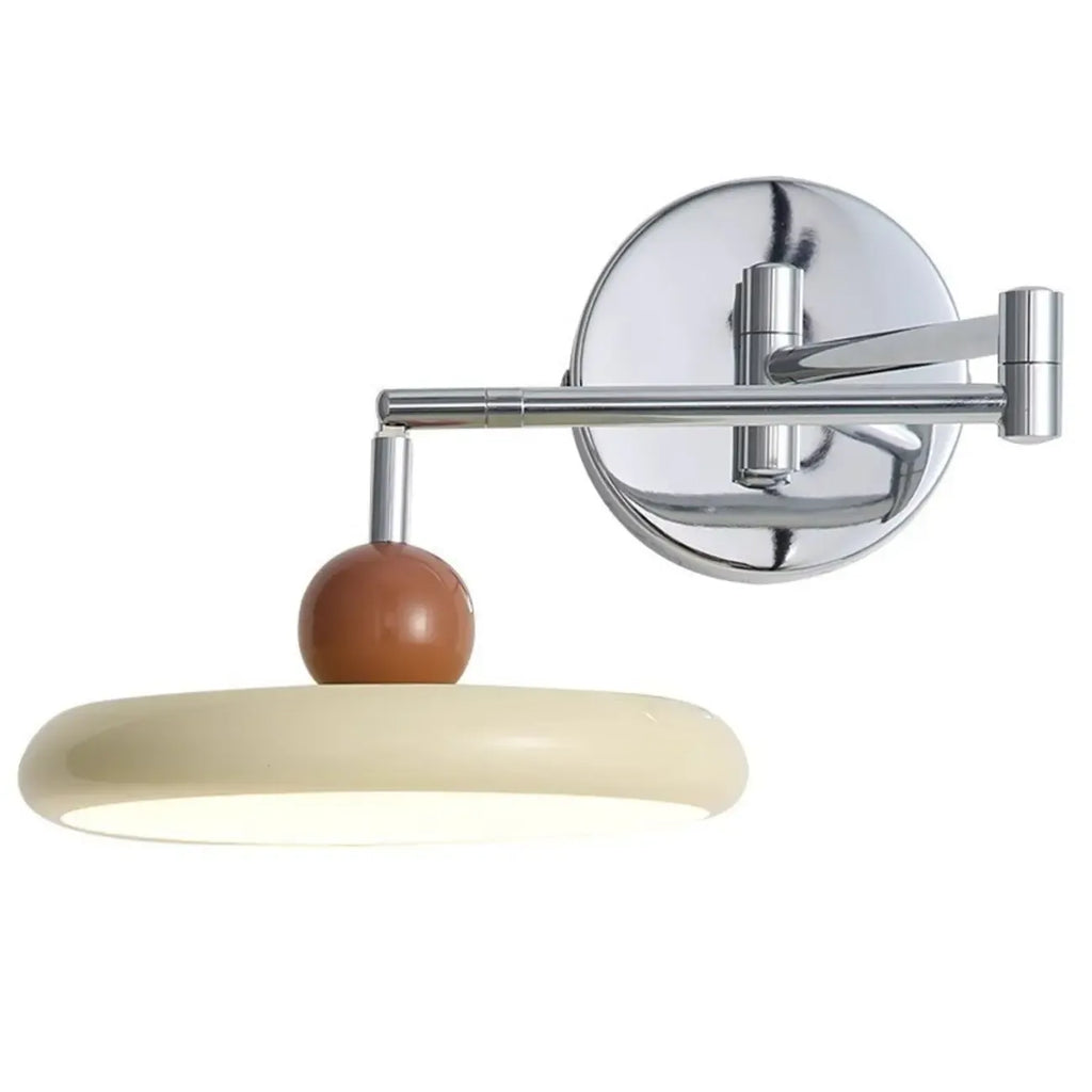 Dimmable Swing Arm LED Wall Light for Bedroom Decor