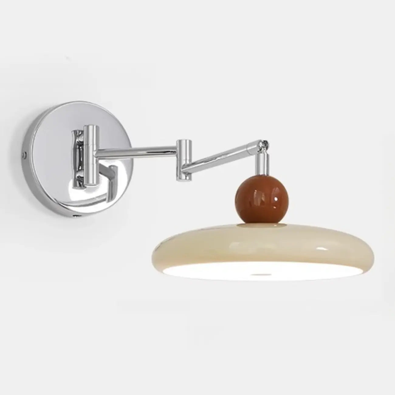 Dimmable Swing Arm LED Wall Light for Bedroom Decor