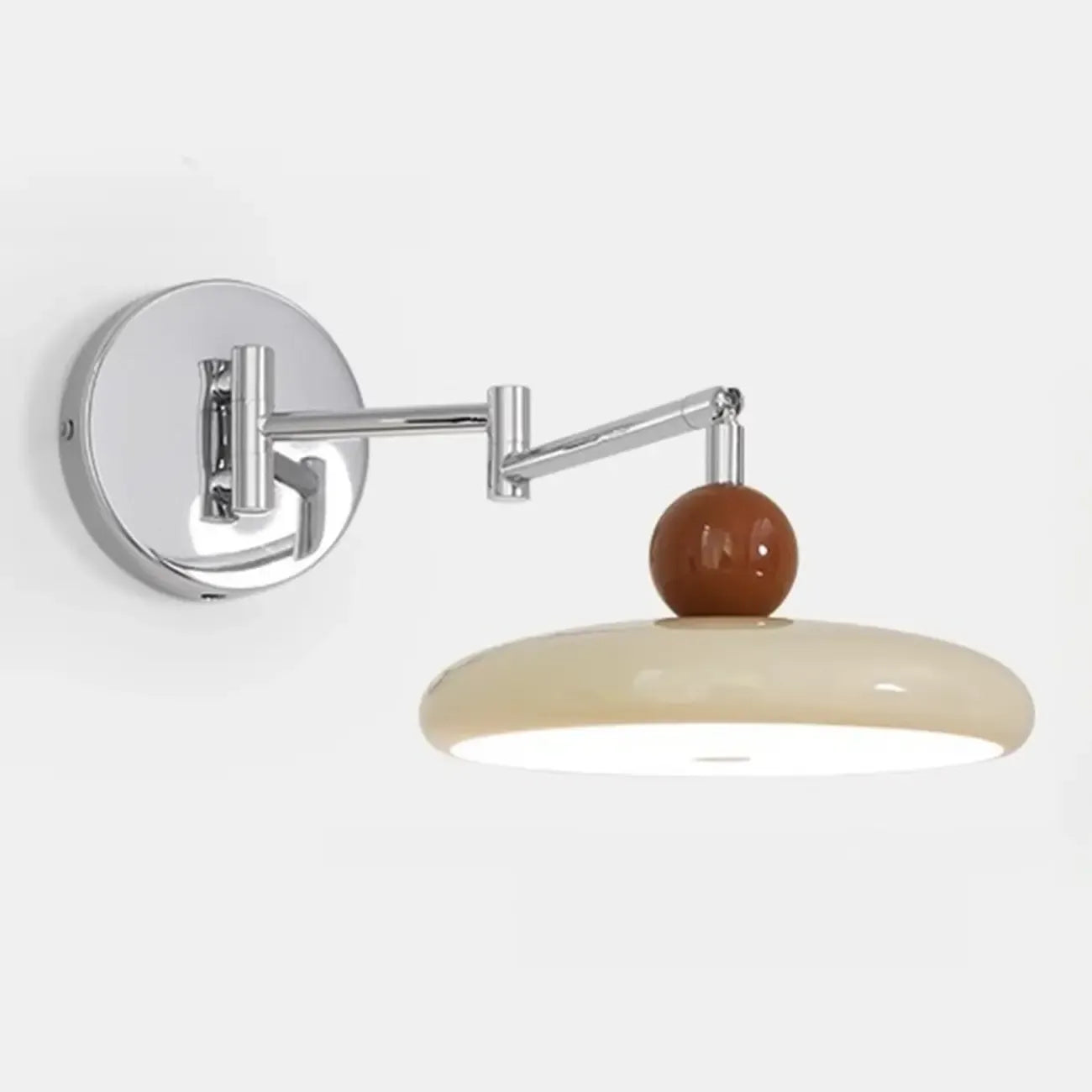 Dimmable Swing Arm LED Wall Light for Bedroom Decor