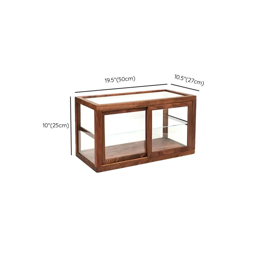 Rectangle Wooden Cubitac Small Display Cabinet