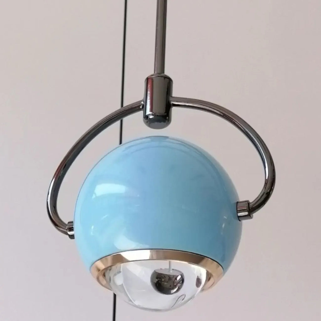 Modern Globe Metal Dimming Bedroom LED Pendant Light