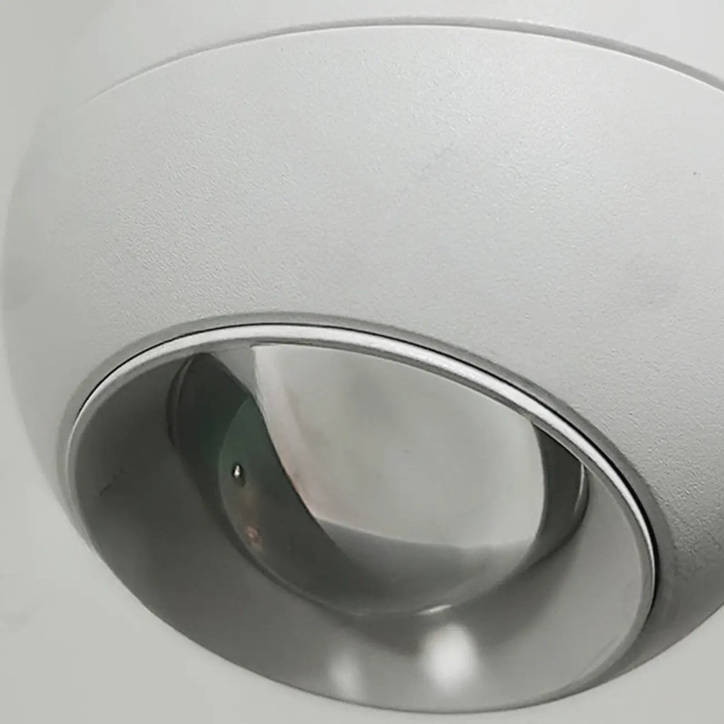 Modern Glass Globe LED Bedroom Hanging Pendant Light