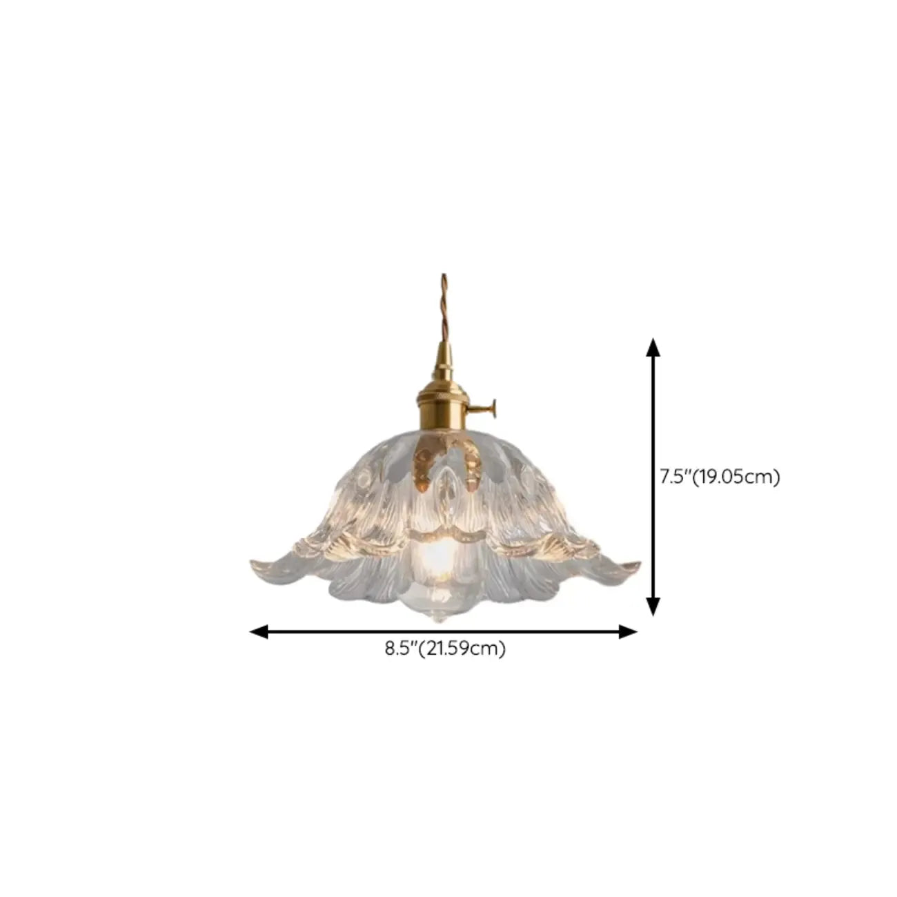 Adjustable Green Glass Pendant Light Fixture for Living Room