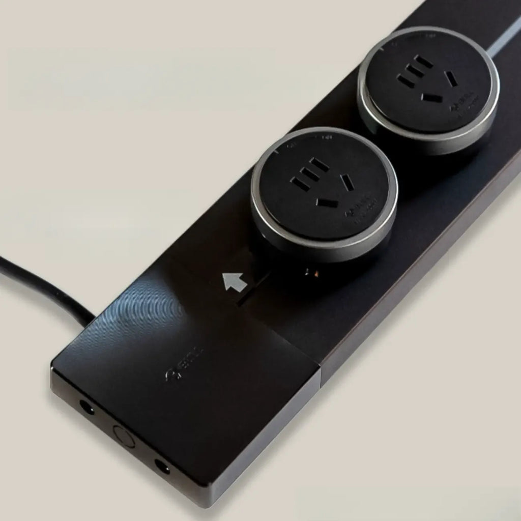 Trendy Wood Brown Slatted Doors Sideboard Pegboard Back