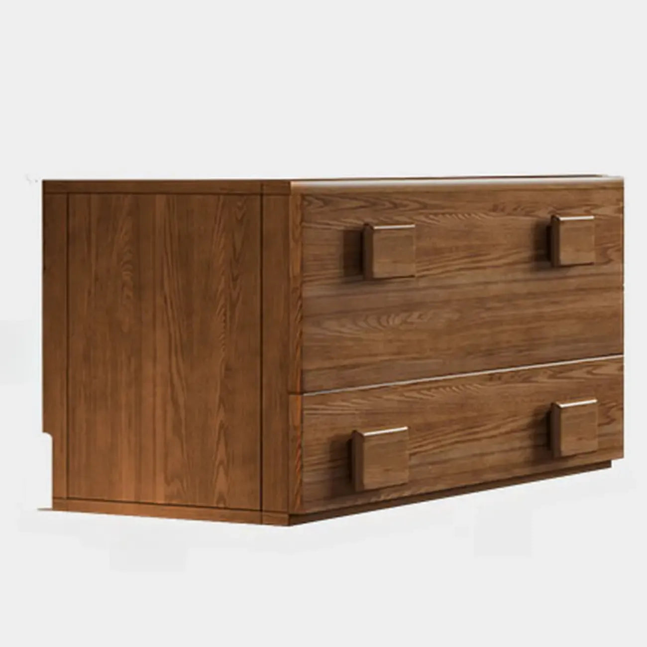 Drop-down Wood Chest Of Drawers Cabinet