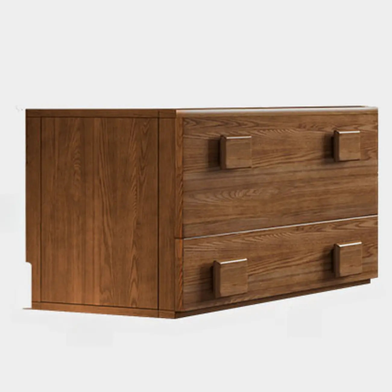 Drop-down Wood Chest Of Drawers Cabinet