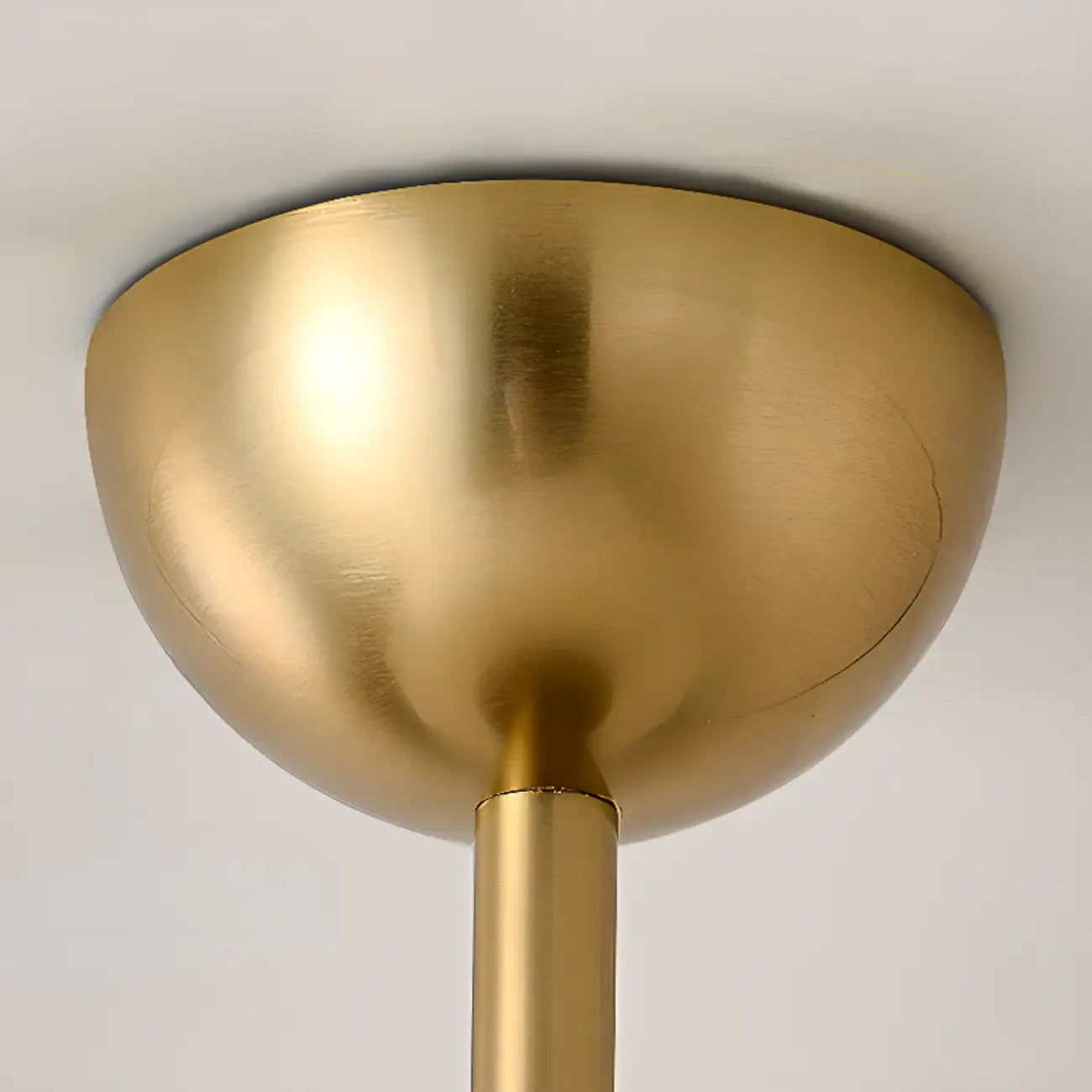 White Fabric Drum Contemporary Pendant Chandelier Light