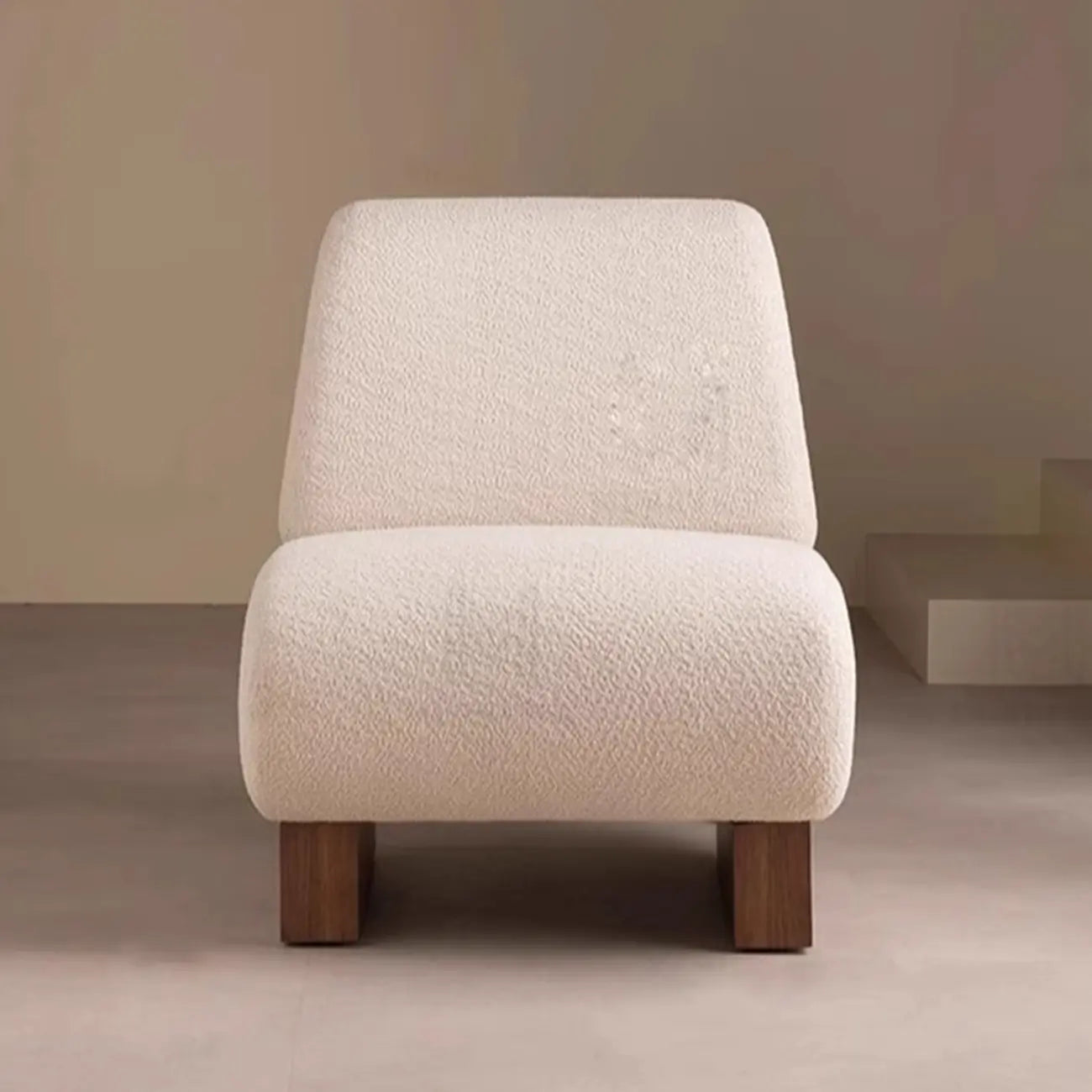 Modern Sherpa Side Chair for Living Room
