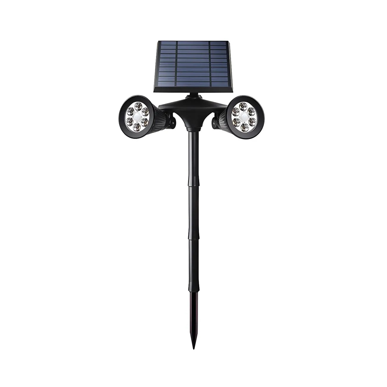 Modern Solar 2-Light Adjustable Landscape Lighting