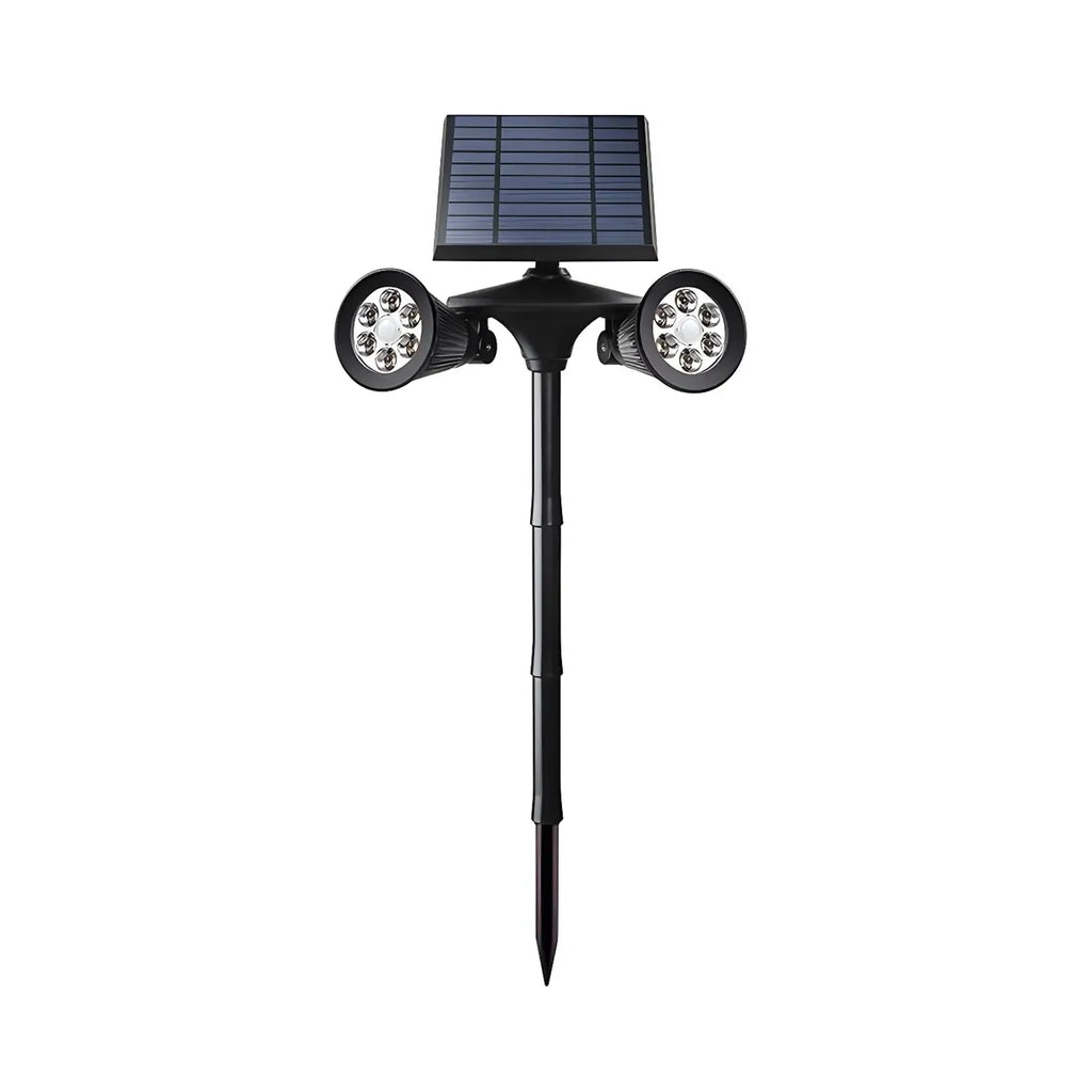Modern Solar 2-Light Adjustable Landscape Lighting