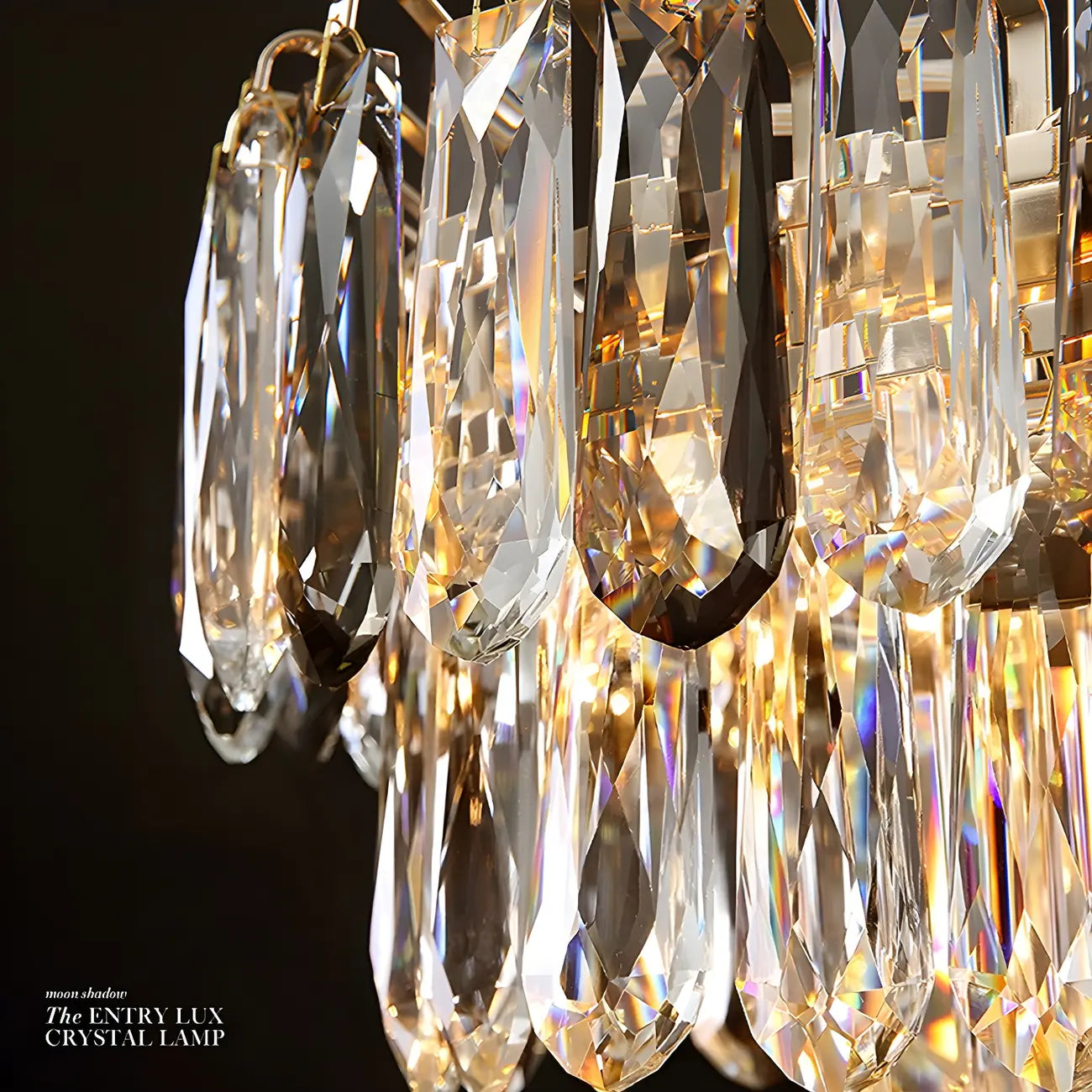 Luxury Brass Crystal Chandelier for Dining Area