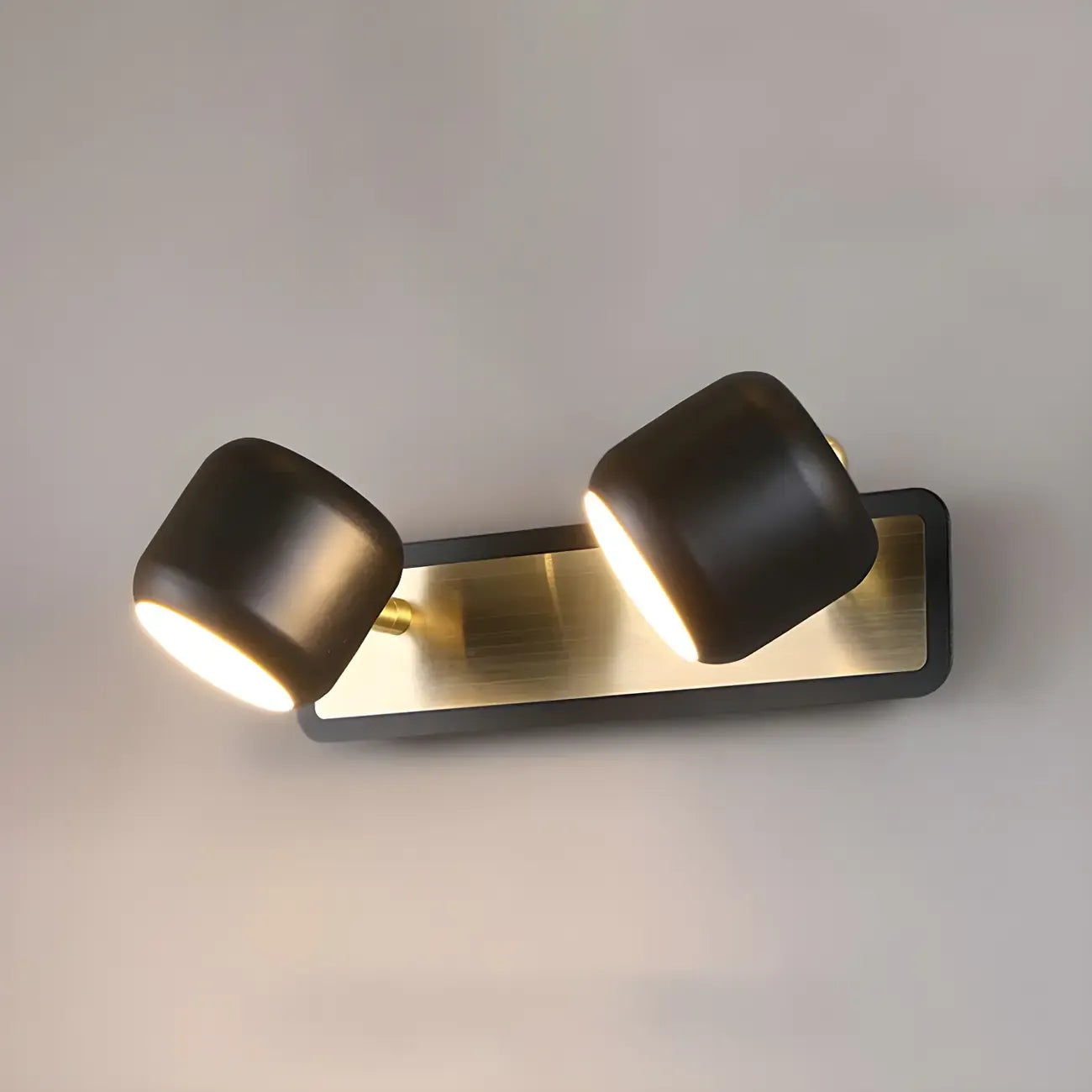 Modern Aluminum Cylinder Warm LED Bathroom Vanity Light