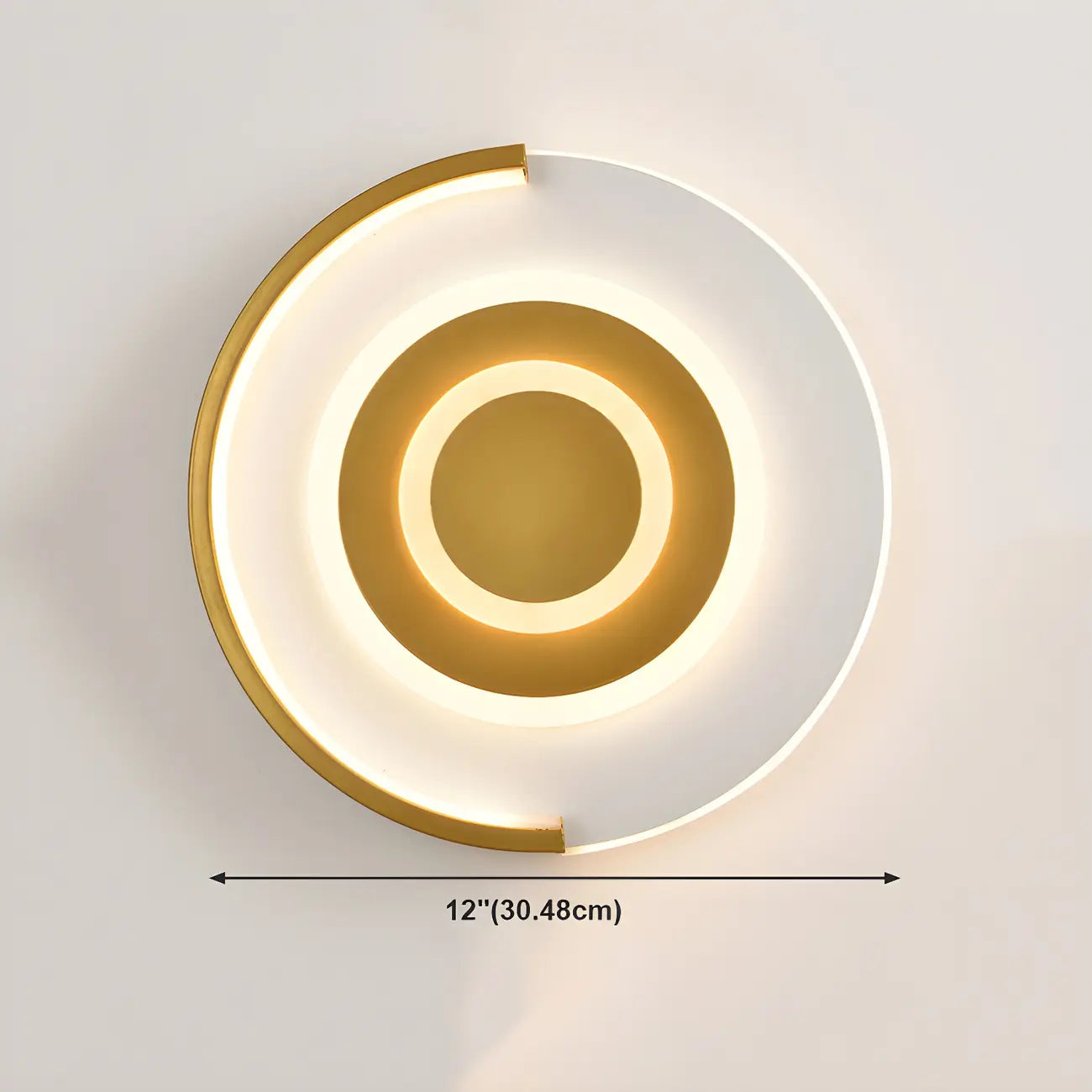 Circular LED Wall Sconce with Cartoon Pattern for kids Bedroom