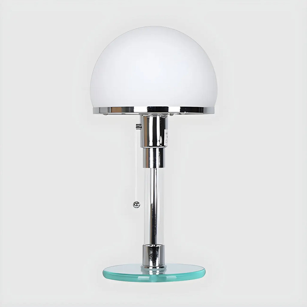 Minimalist  Dome Task Table Lamp with Pull Chain