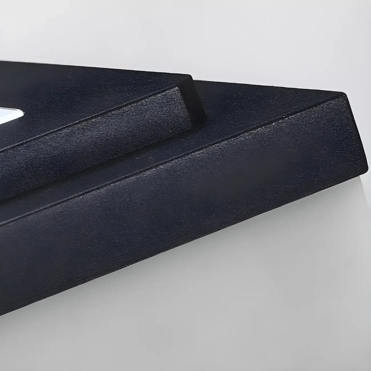 Modern Solar White Cube Outdoor Post Lights