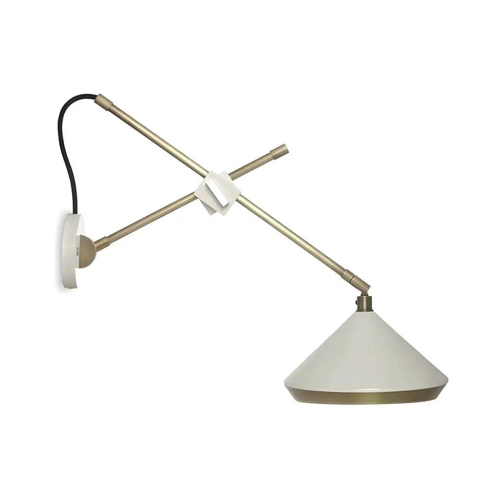 Modern Metal Adjustable Swing Arm Wall Light
