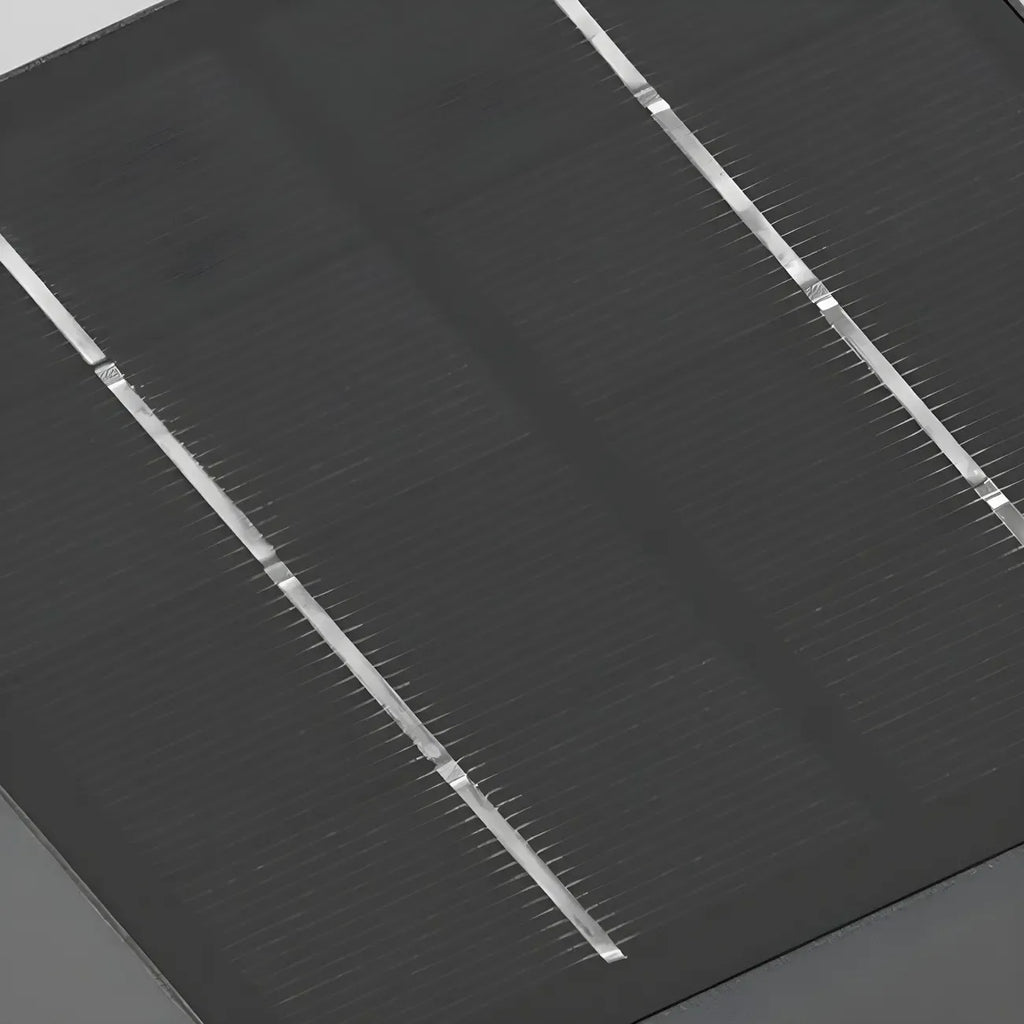 Stylish Solar Black LED Metal Outdoor Post Lights