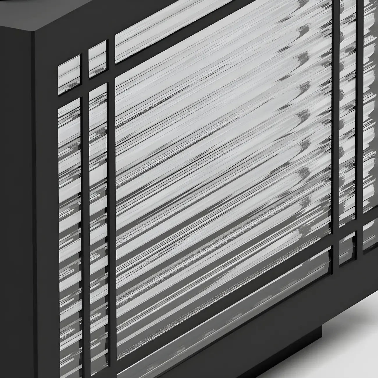 Solar Black Warm Light LED Outdoor Post Lights