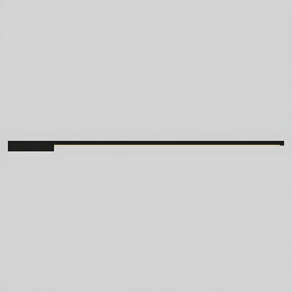 Stylish Sleek Modern Black Linear LED Vanity Wall Light