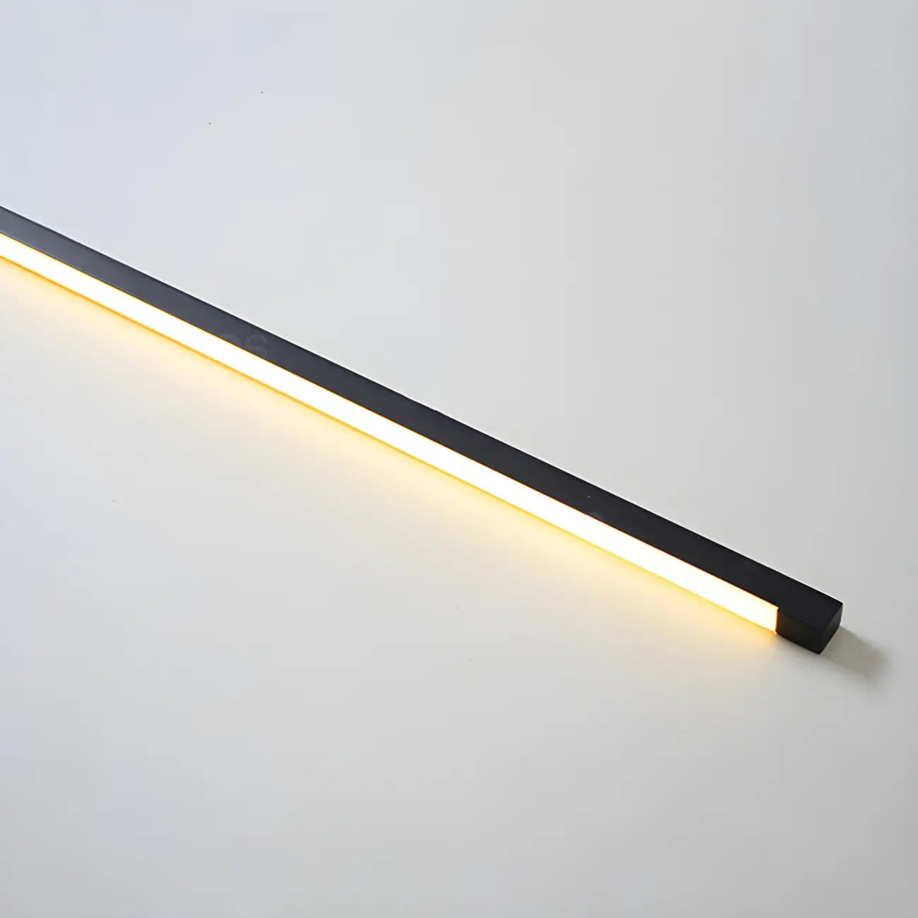 Stylish Sleek Modern Black Linear LED Vanity Wall Light