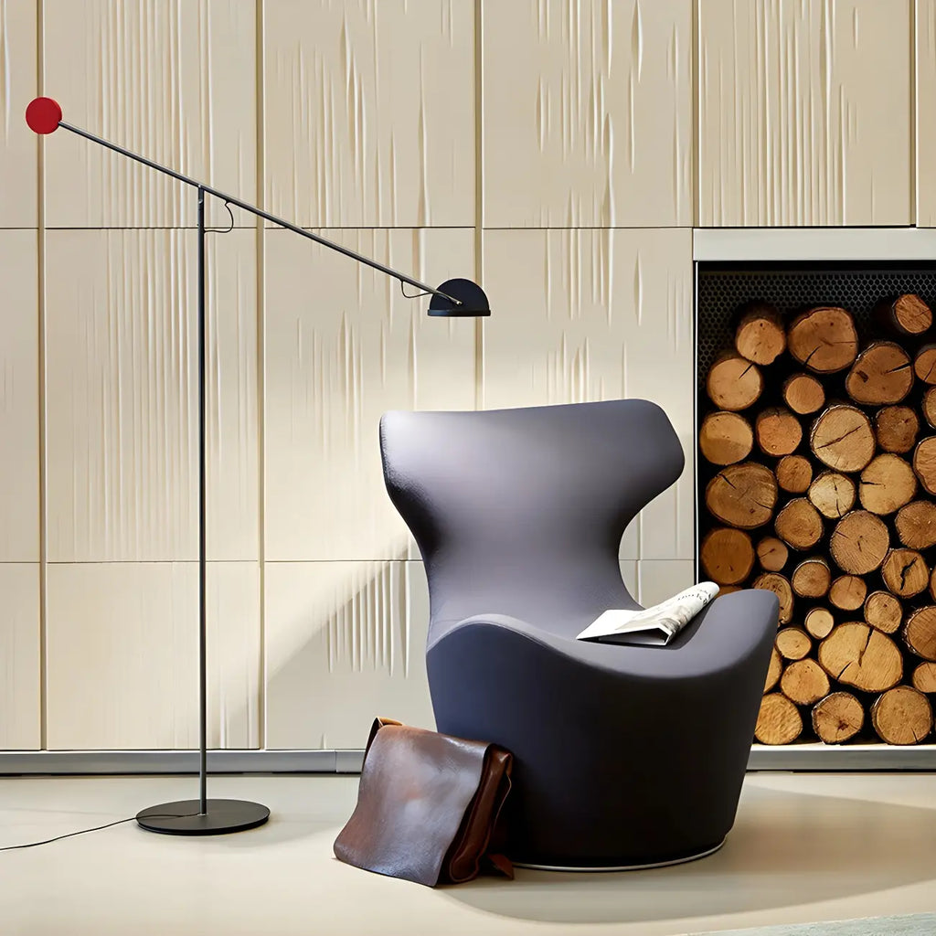 Modern Balance Arm LED Floor Lamp Metal for Living Room